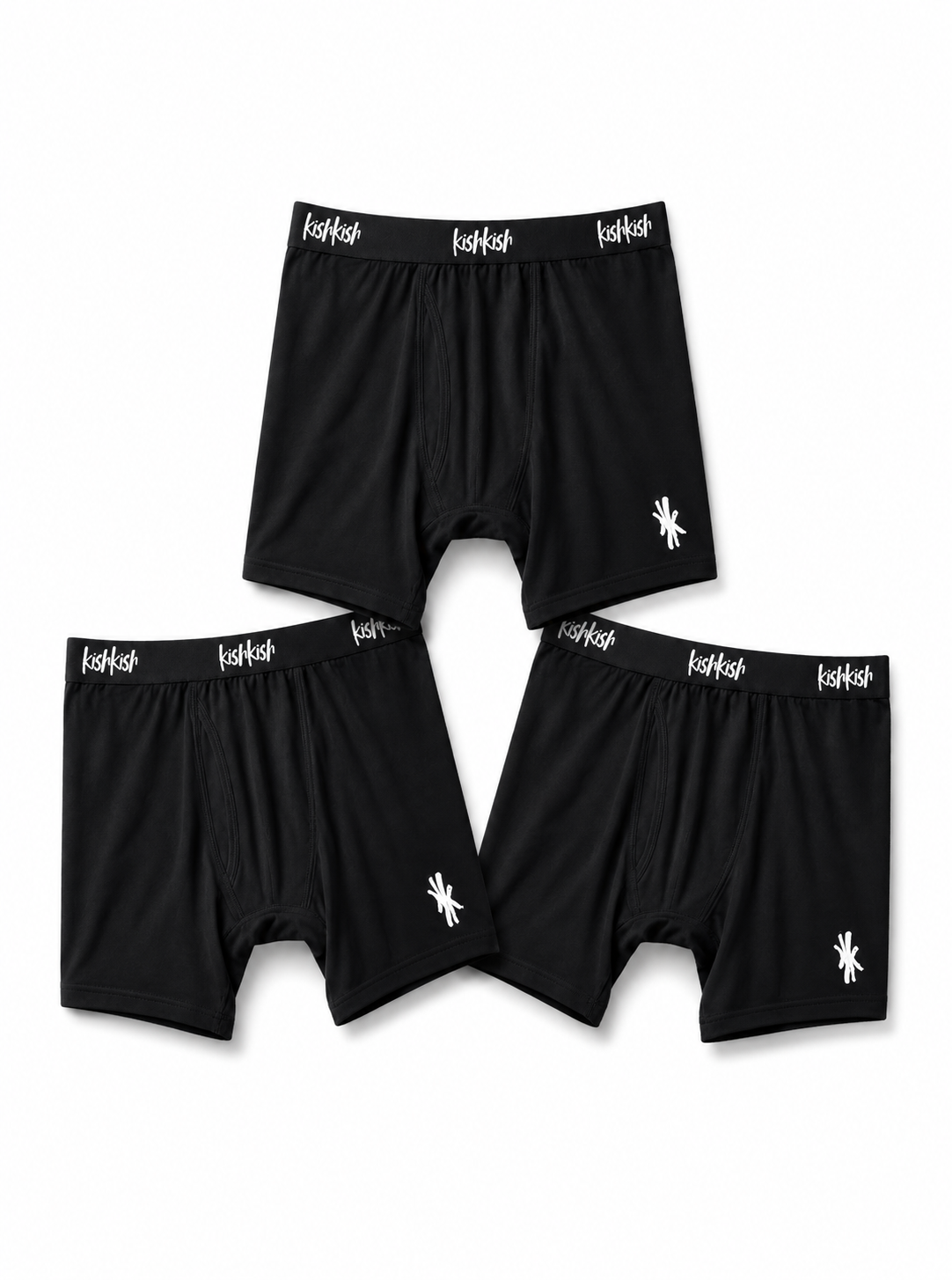Black ProStretch Boxer Briefs - 3 Pack